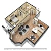 3D Furnished
