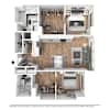 3D Furnished