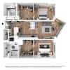 3D Furnished