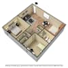 3D Furnished