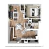 3D Furnished