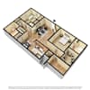 3D Furnished