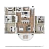 3D Furnished