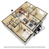 3D Furnished