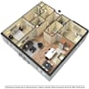 3D Furnished
