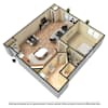 3D Furnished