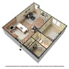 3D Furnished