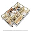 3D Furnished