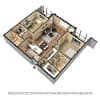 3D Furnished