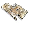 3D Furnished
