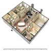 3D Furnished