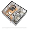 3D Furnished
