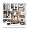 3D Furnished