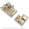 3D Furnished
