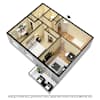 3D Furnished