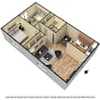 3D Furnished