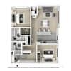 3D Furnished