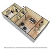 3D Furnished