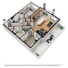 3D Furnished