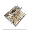 3D Furnished