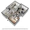 3D Furnished