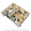 3D Furnished
