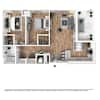 3D Furnished