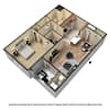 3D Furnished
