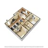 3D Furnished