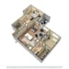 3D Furnished