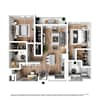 3D Furnished