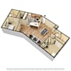 3D Furnished