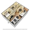 3D Furnished