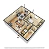 3D Furnished