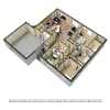 3D Furnished