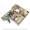 3D Furnished