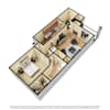 3D Furnished