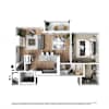 3D Furnished