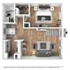 3D Furnished