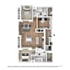 3D Furnished