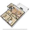 3D Furnished