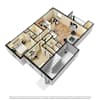 3D Furnished