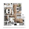 3D Furnished