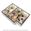 3D Furnished