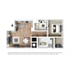 3D Furnished