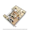 3D Furnished