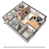 3D Furnished