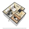 3D Furnished
