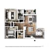 3D Furnished