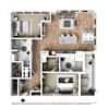 3D Furnished